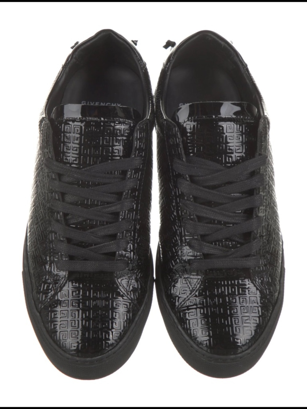 Givenchy patent leather sneakers